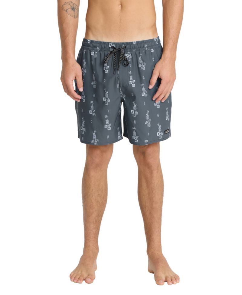 Men's Mix Pack Print Swim Trunks