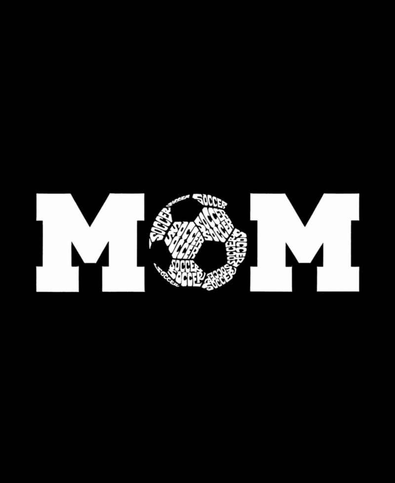 Plus Size Soccer Mom Word Art T-Shirt