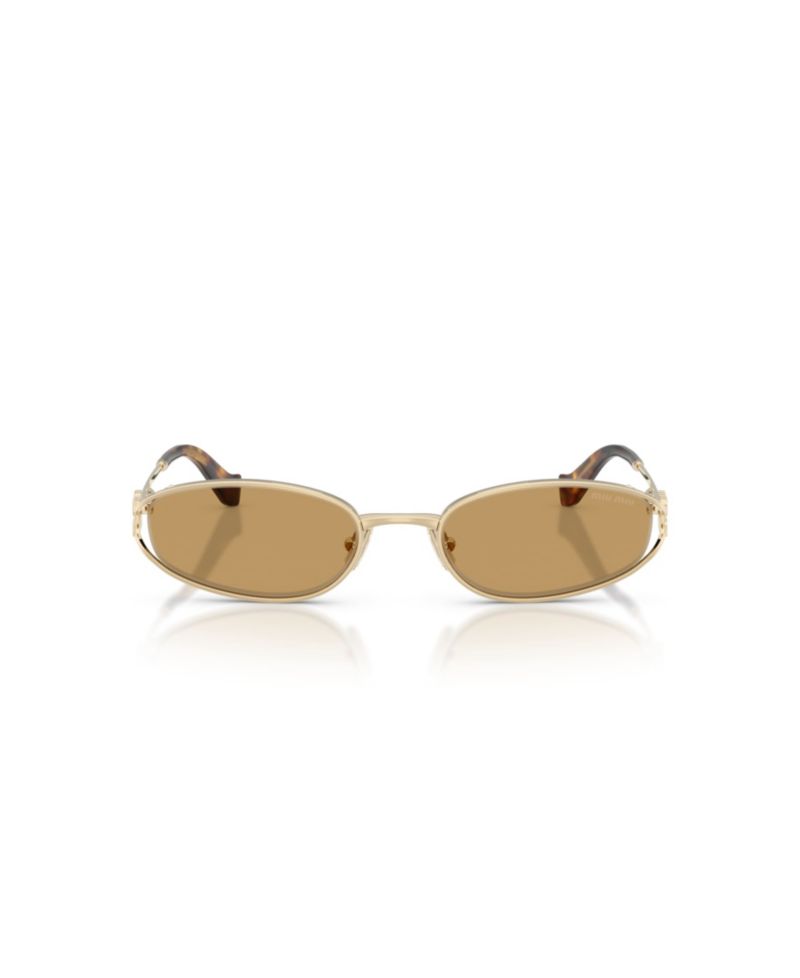 Women's Geometric Metal Sunglasses MU C51S
