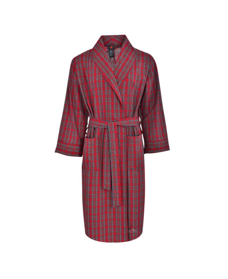 Men's Big and Tall Woven Shawl Robe
