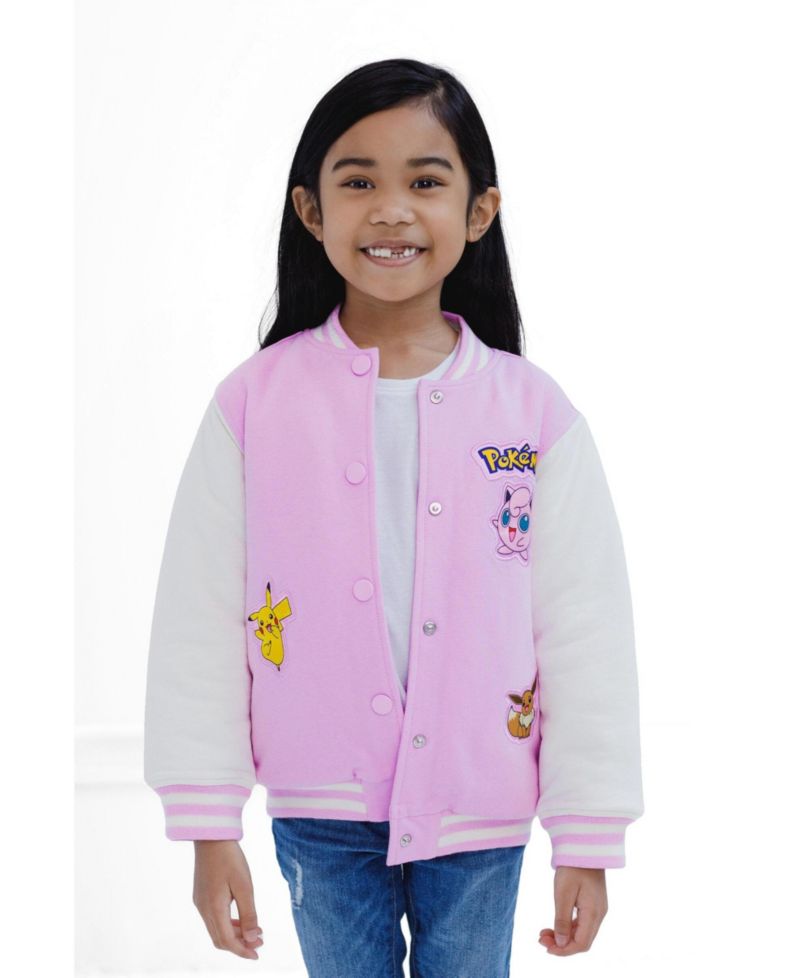 Girls' 4-12 Varsity Bomber Jacket