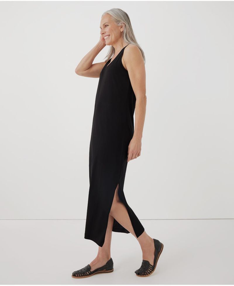 Women's Organic Cotton Softspun Tank Midi Dress