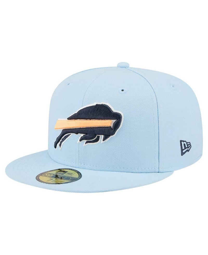 Men's Coastal Blue Buffalo Bills 59FIFTY Fitted Hat
