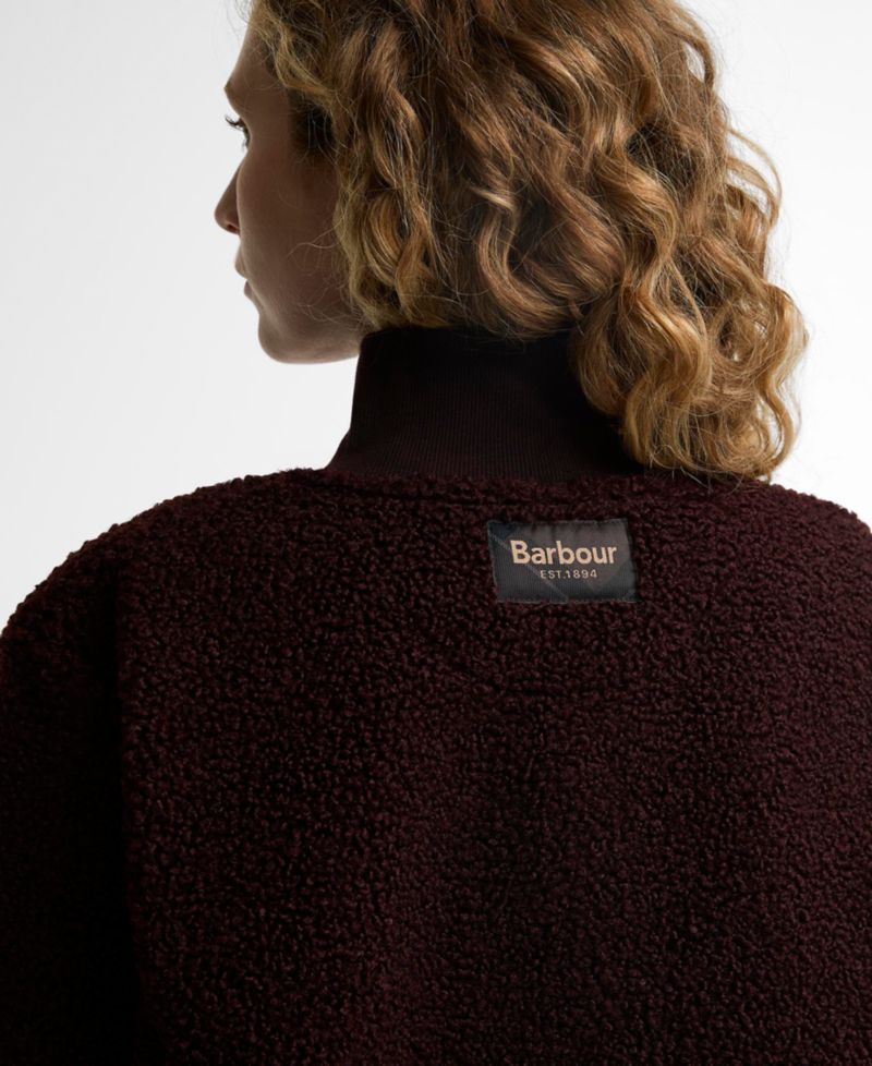 Women's Fawne Funnel Neck Quarter-Zip Fleece Sweatshirt