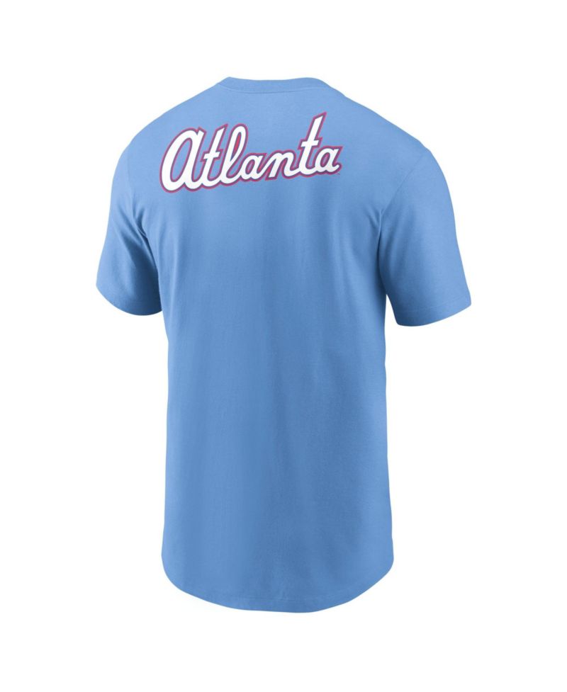 Men's Light Blue Atlanta Braves City Connect Club T-Shirt