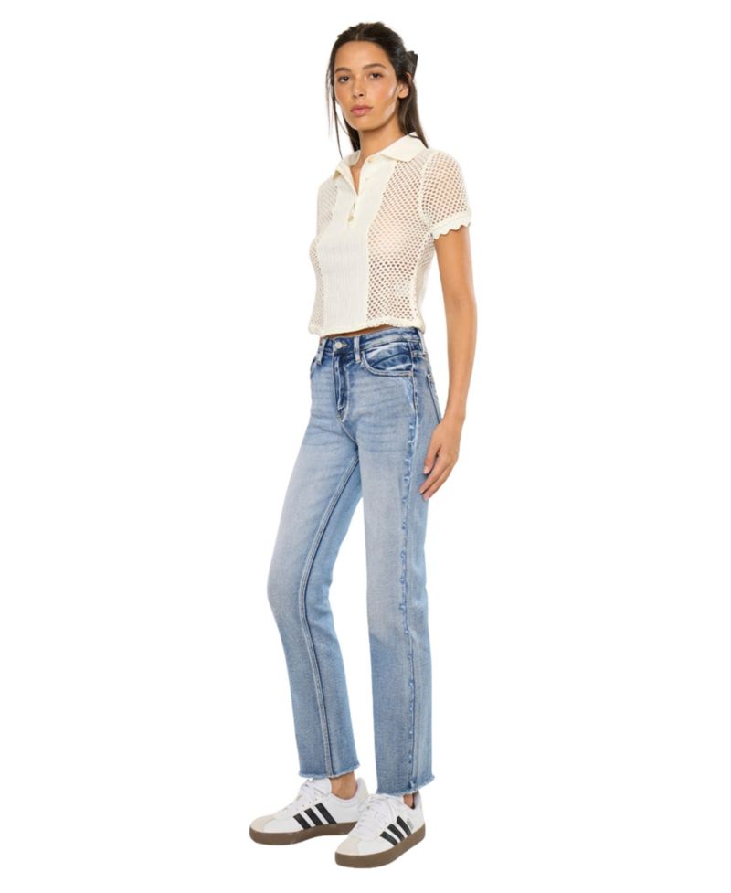 Women's Sadie High Rise Straight Jeans