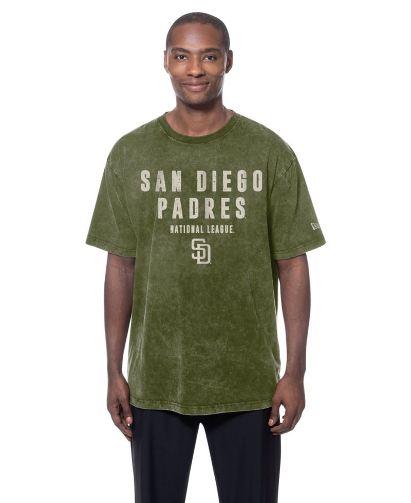 Men's Olive San Diego Padres 2026 Armed Forces Day T-Shirt