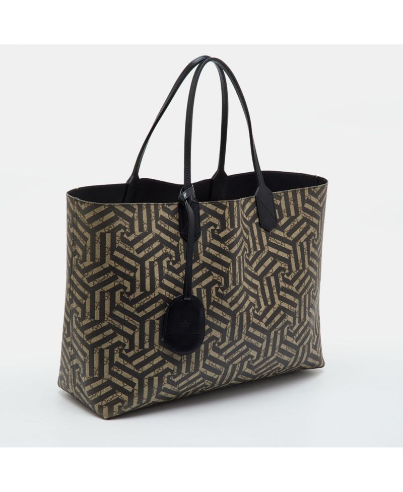 Women's Coated Canvas Tote Bag