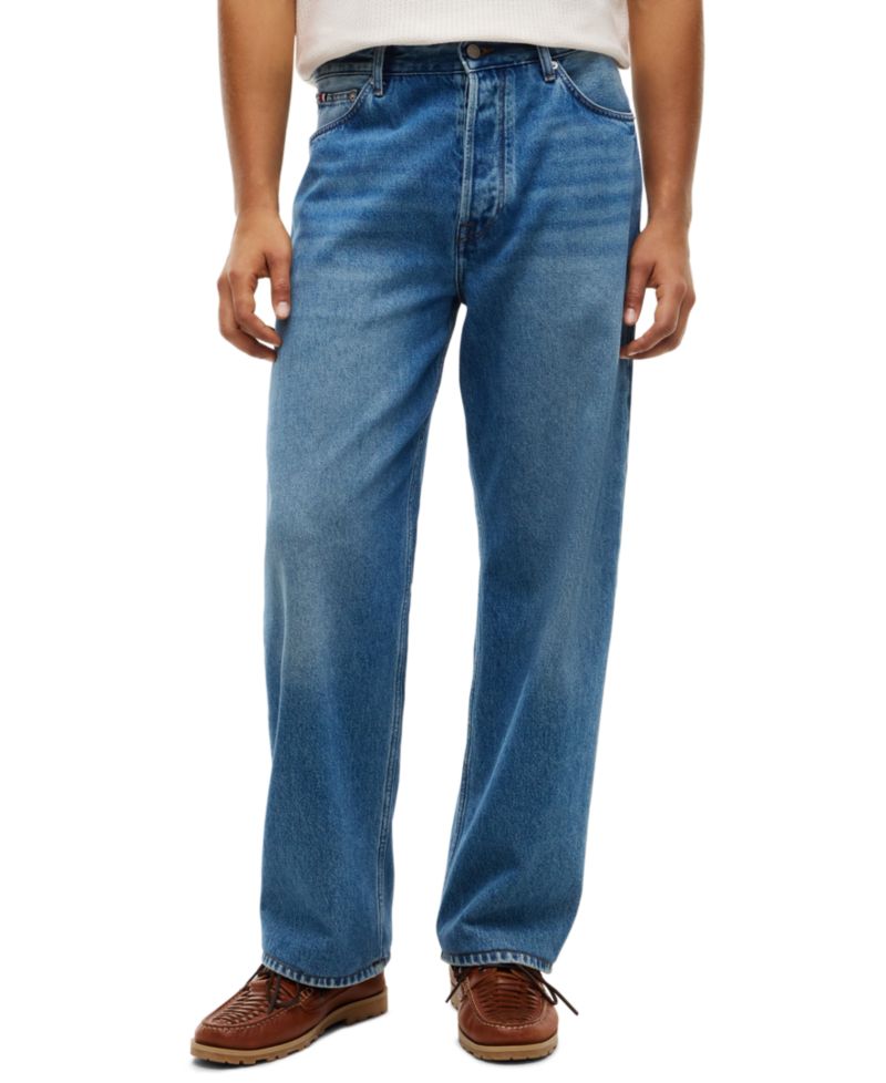 Мужские джинсы Grand свободного кроя Gus Indigo Denim
