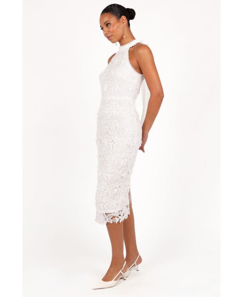 Women's Adalyn Halterneck Midi Dress