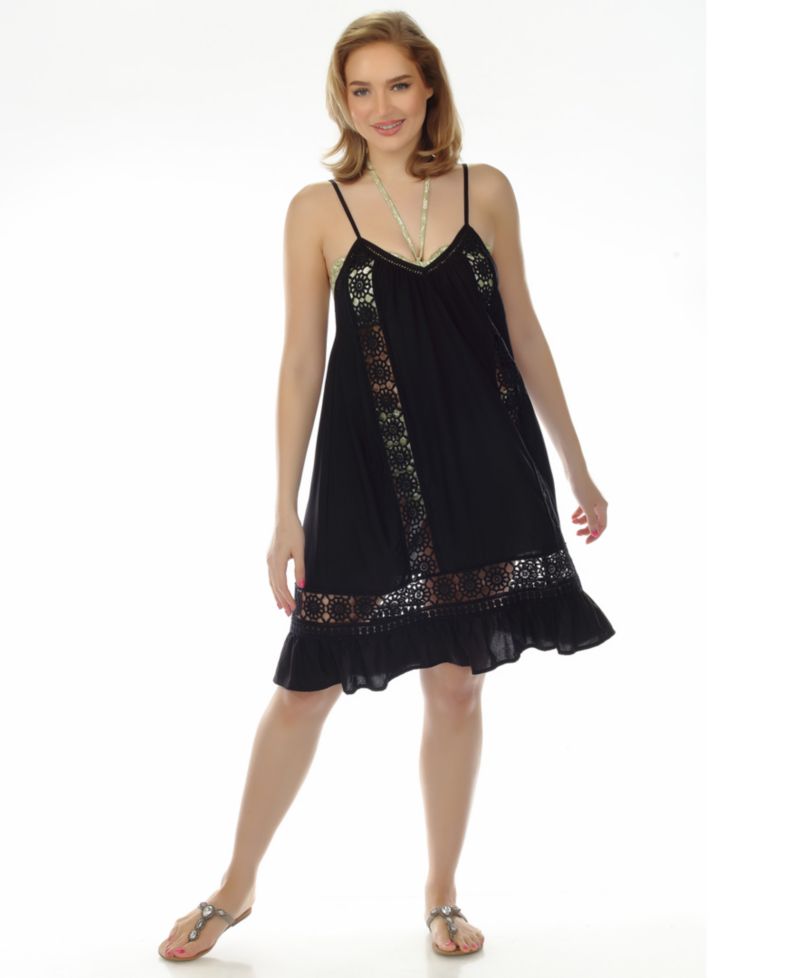 Women's Eyelet Lace Dress Cover-Up