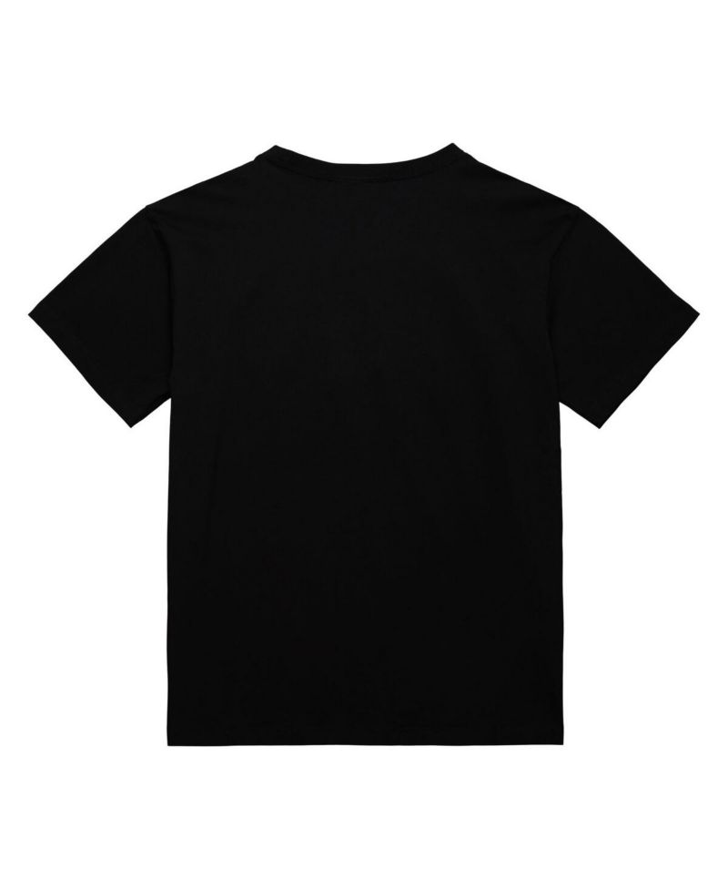 Men's Black Miami Heat Hardwood Classics Neon Nights Premium T-Shirt
