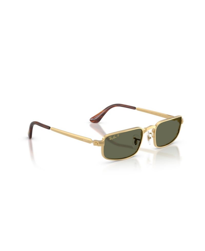 Unisex Rectangle Polarized Sunglasses, RB3927