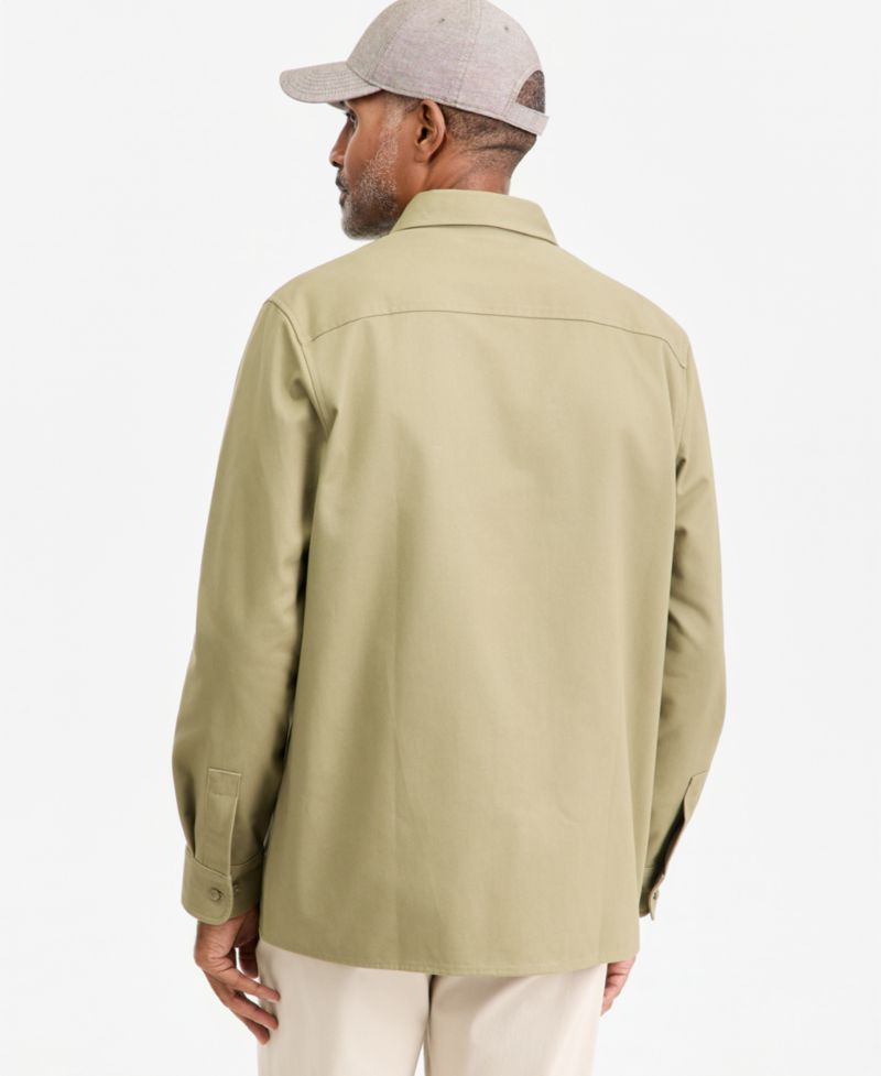 Men's Cotton Heavy Twill Overshirt