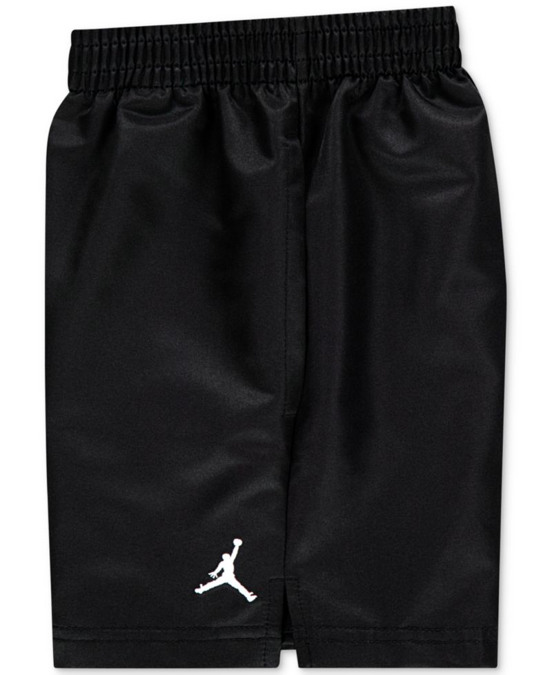Boys' 2T-7 Dri-FIT Crewneck Jersey T-Shirt and Mesh Shorts, 2-Piece Set