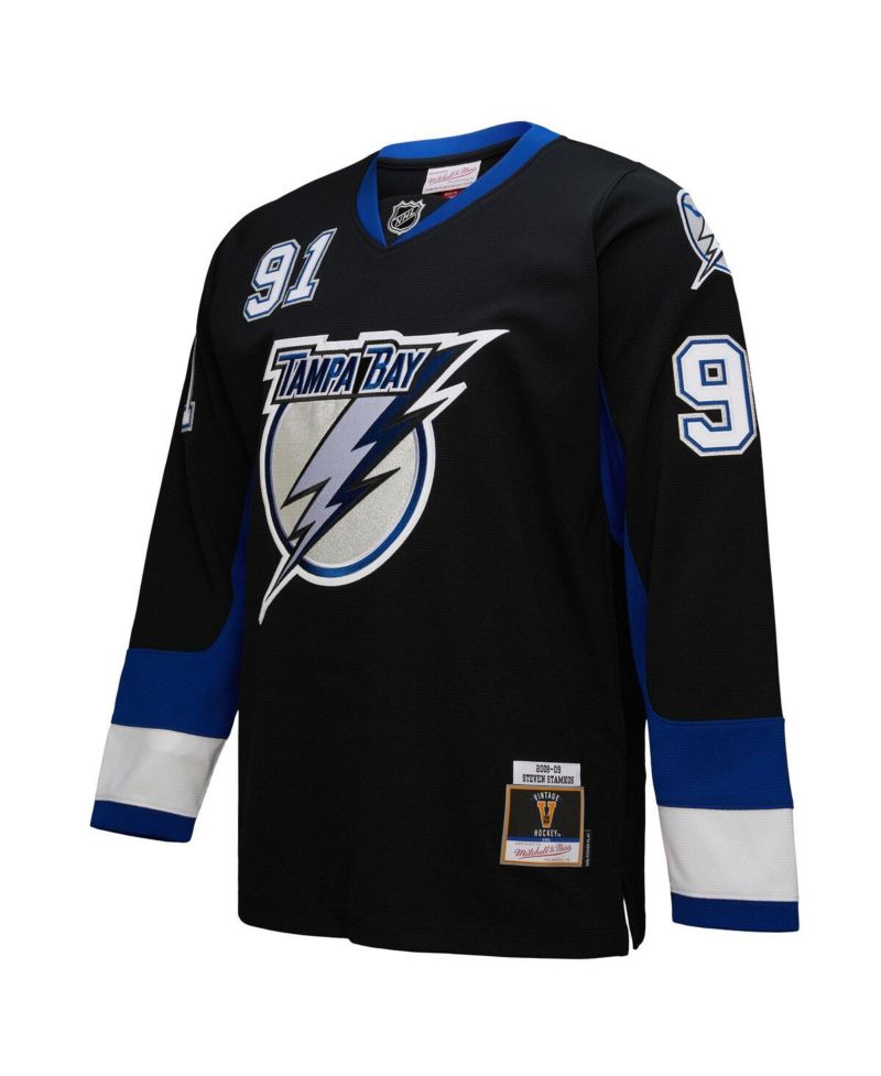 Men's Steven Stamkos Black Tampa Bay Lightning 2008-09 Power Play Jersey