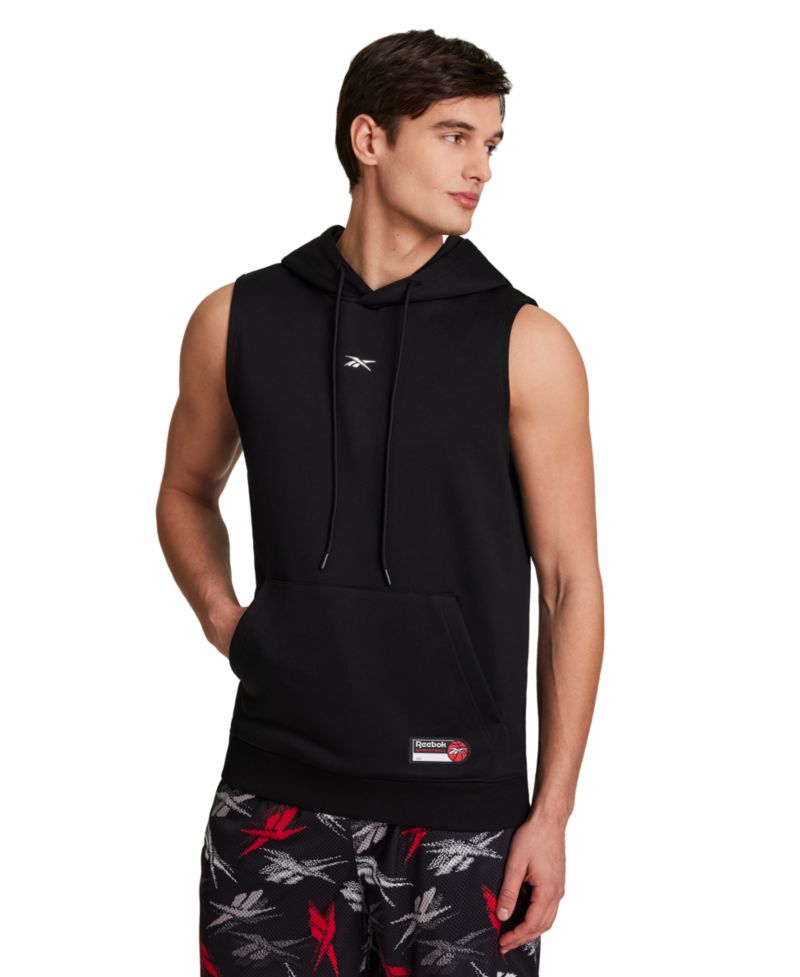 Men's Basketball Sleeveless Jock Tag Sweatshirt