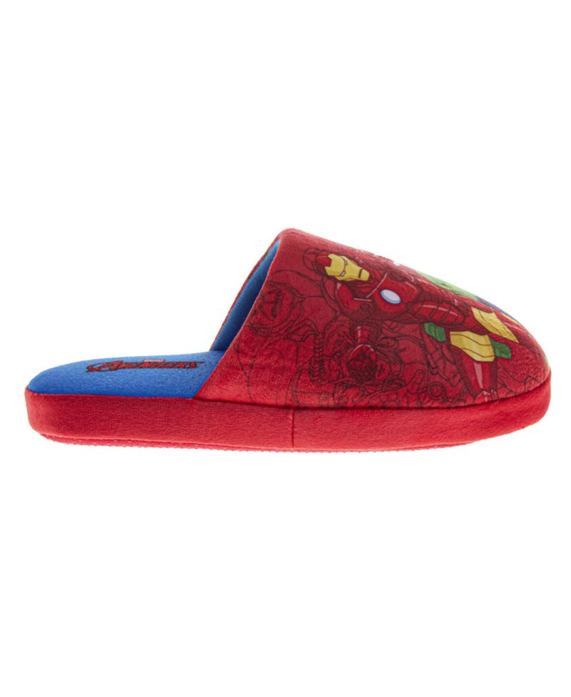 Avengers Kids' Slippers Cozy, Plush, and Fun House Footwear