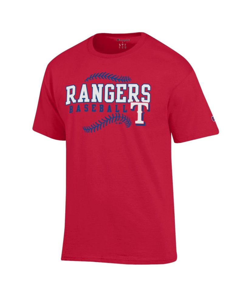 Men's Red Texas Rangers Baseball T-Shirt