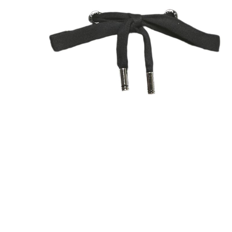 Men's Black Logo Embroidered Knit Drawstring Trousers