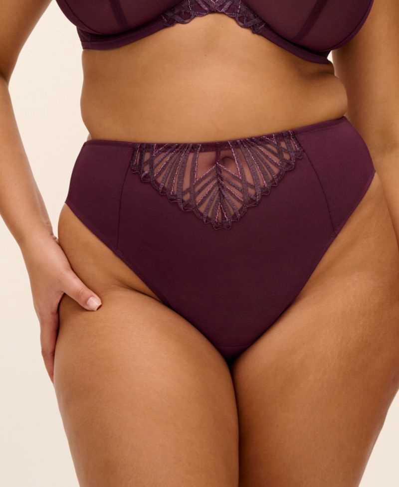 Plus Size Reja Cheeky Embroidered Panty