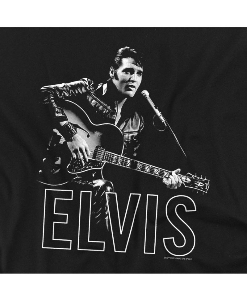 Men's Guitar In Hand Graphic Crewneck Sweatshirt