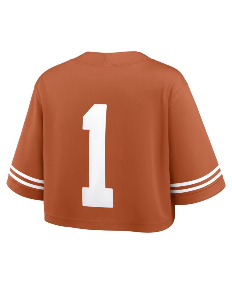Women's Texas Longhorns Crop Jersey