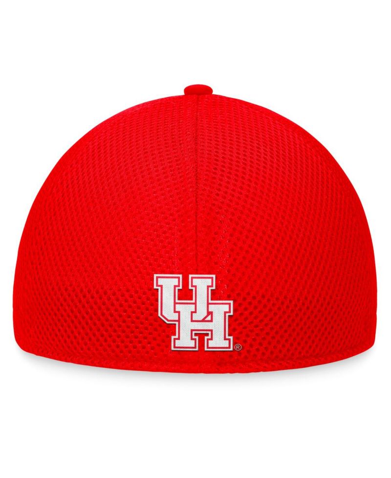 Men's Red Houston Cougars Spacer Flex Hat