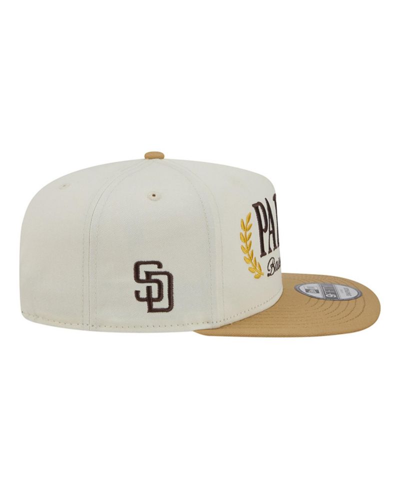 Men's Cream San Diego Padres Club 9FIFTY A-Frame Snapback Hat