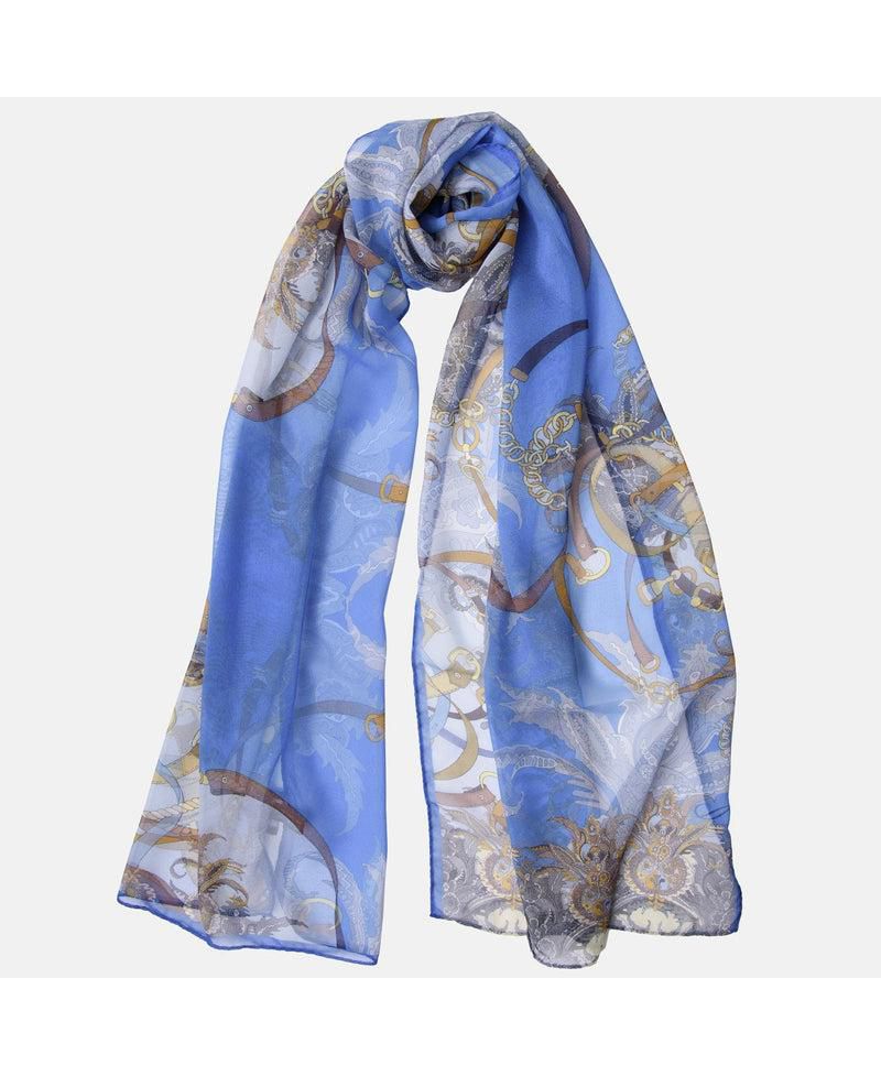 Alessandra - Long Sheer Silk Scarf for Women