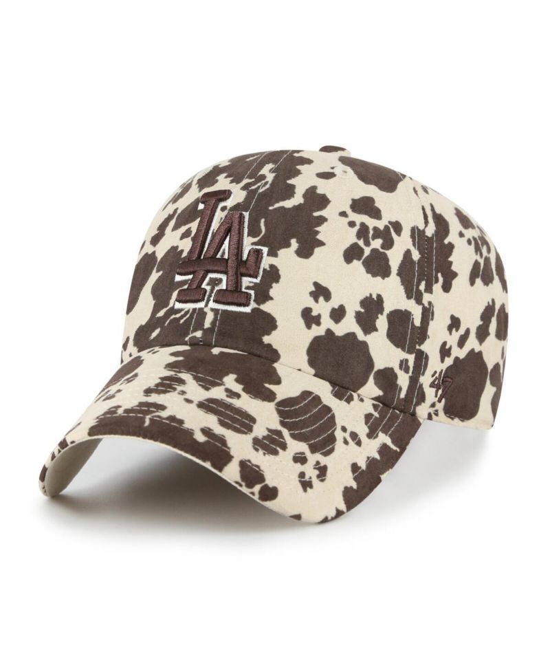 Women's Natural Los Angeles Dodgers Bessie Clean Up Adjustable Hat