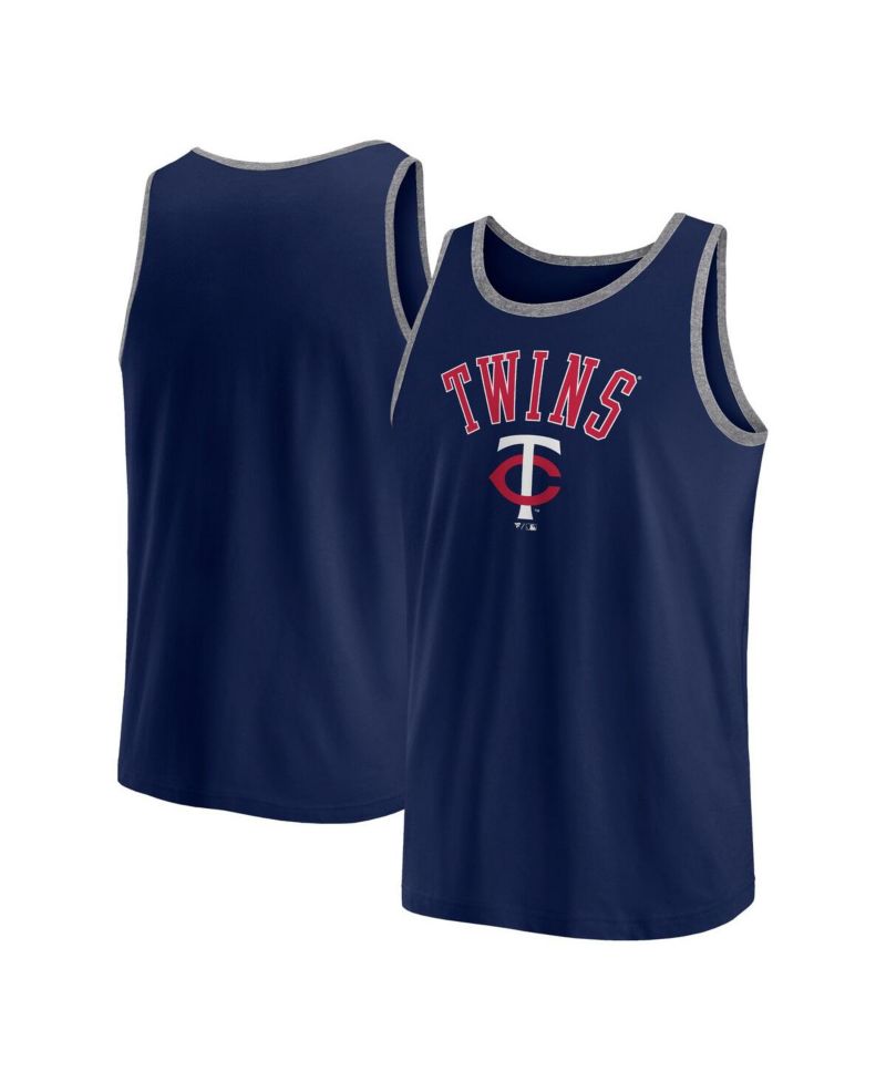 Men's Navy Minnesota Twins Bet Tank Top