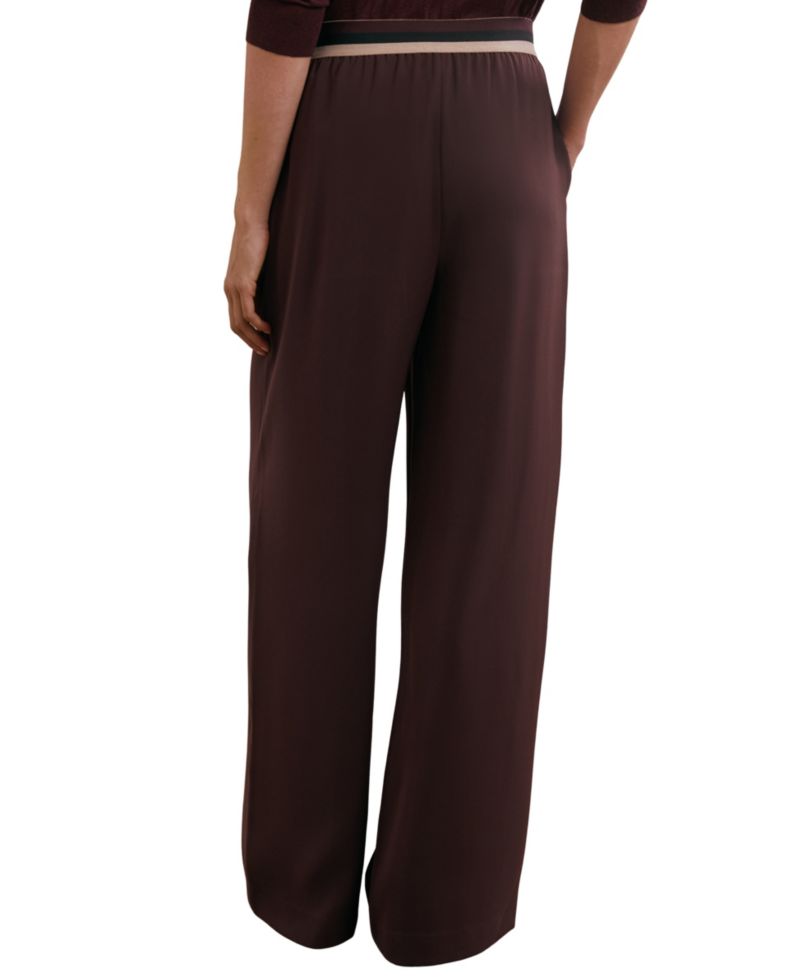 Women's Sonnie Elasticated-Waist Wide-Leg Pants