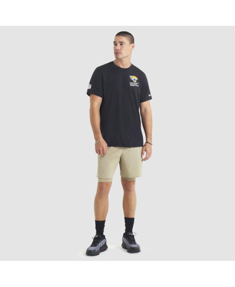 Men's Black Jacksonville Jaguars 2025 NFL Crucial Catch Tri-Blend Dri-FIT T-Shirt
