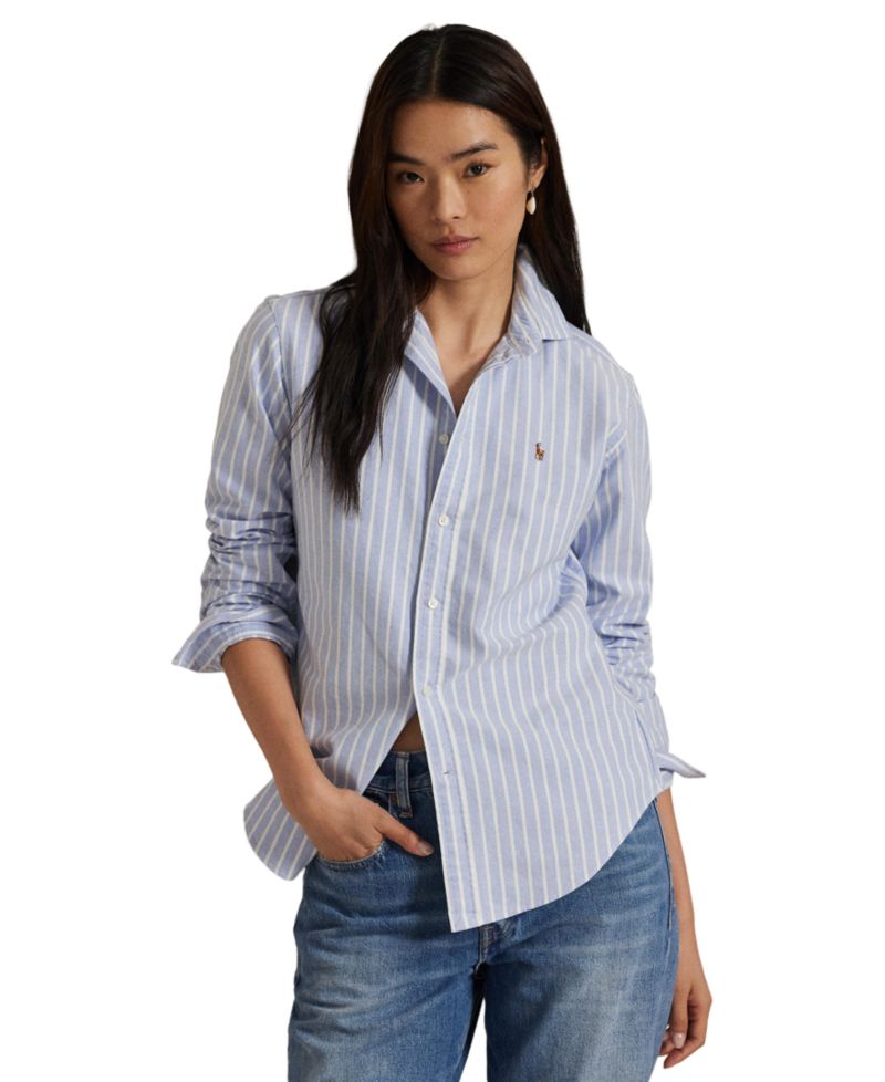 Women's Slim-Fit Oxford Shirt