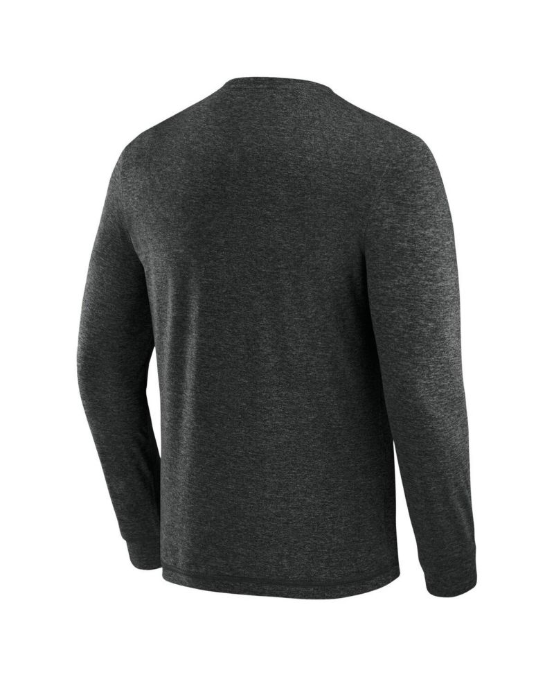 Men's Black Cincinnati Bengals Four Down Long Sleeve T-Shirt