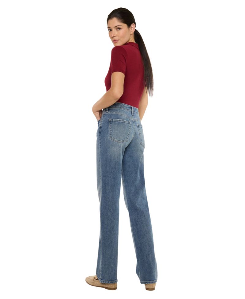 Women's Ophelia High Rise True Straight Jeans