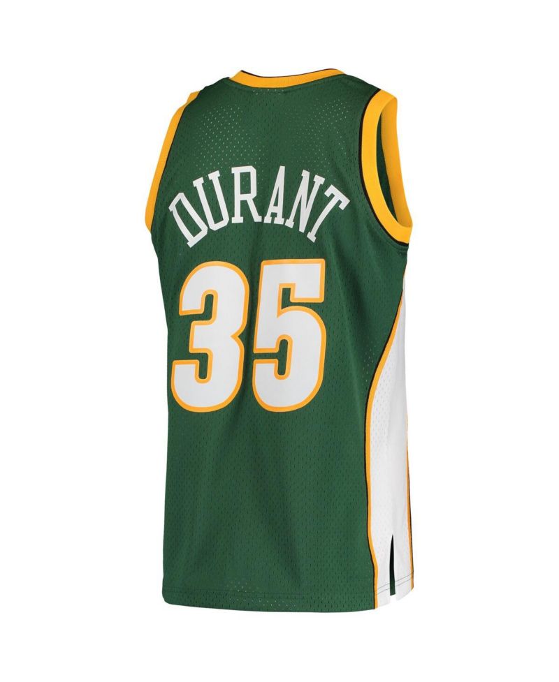 Men's Kevin Durant Green Seattle SuperSonics Hardwood Classics 2007-08 Swingman Jersey