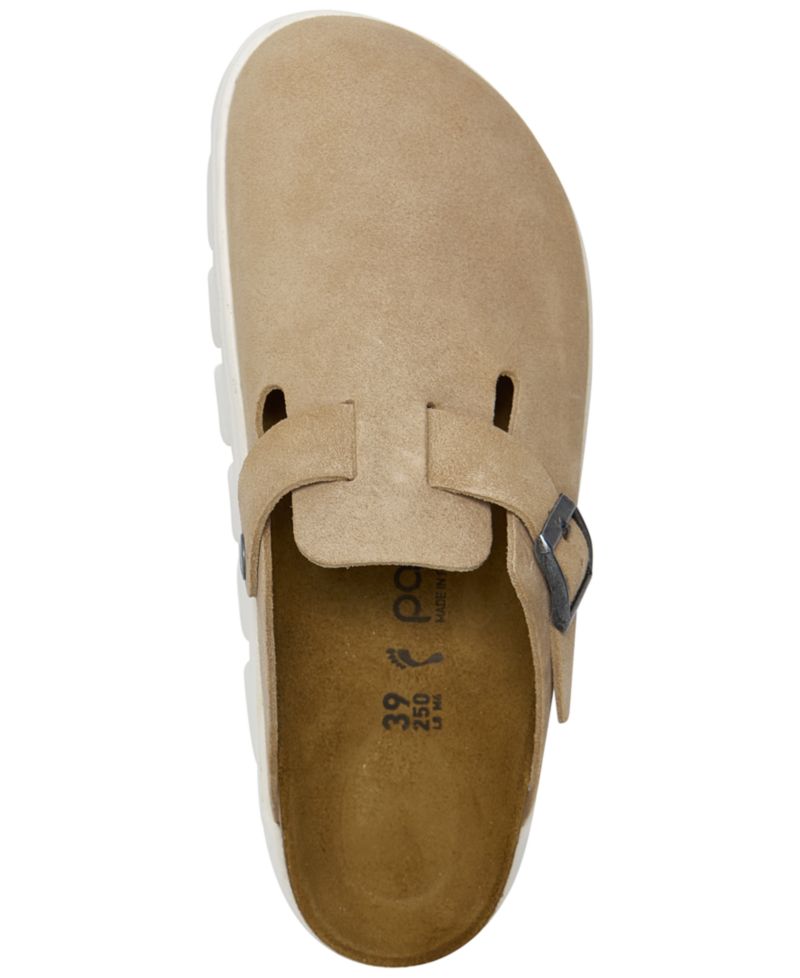 Women's Boston Chunky Suede Leather Platform Clog from Finish Line