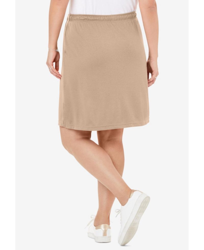 Plus Size Within Sport Knit Skort