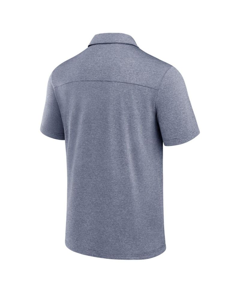 Men's Navy Dallas Cowboys Front Office Tech Polo Shirt