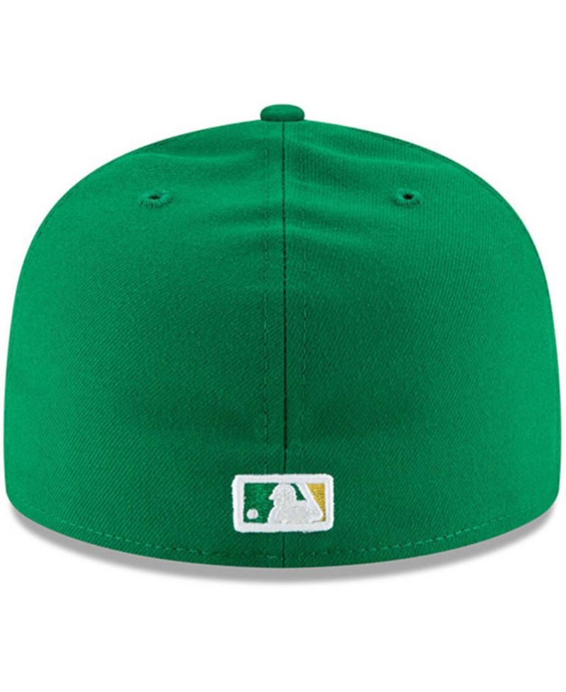 Men's Green Oakland Athletics Alt Authentic Collection On-Field 59FIFTY Fitted Hat