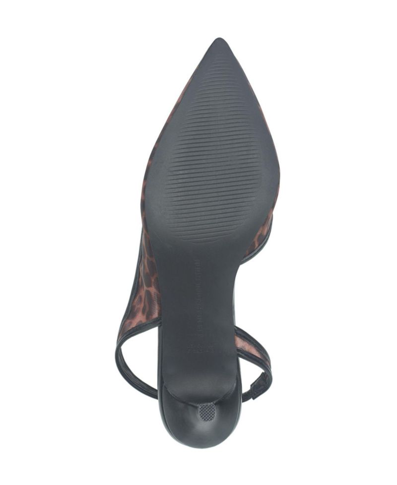 Ladies Quest Slingback Kitten Heel
