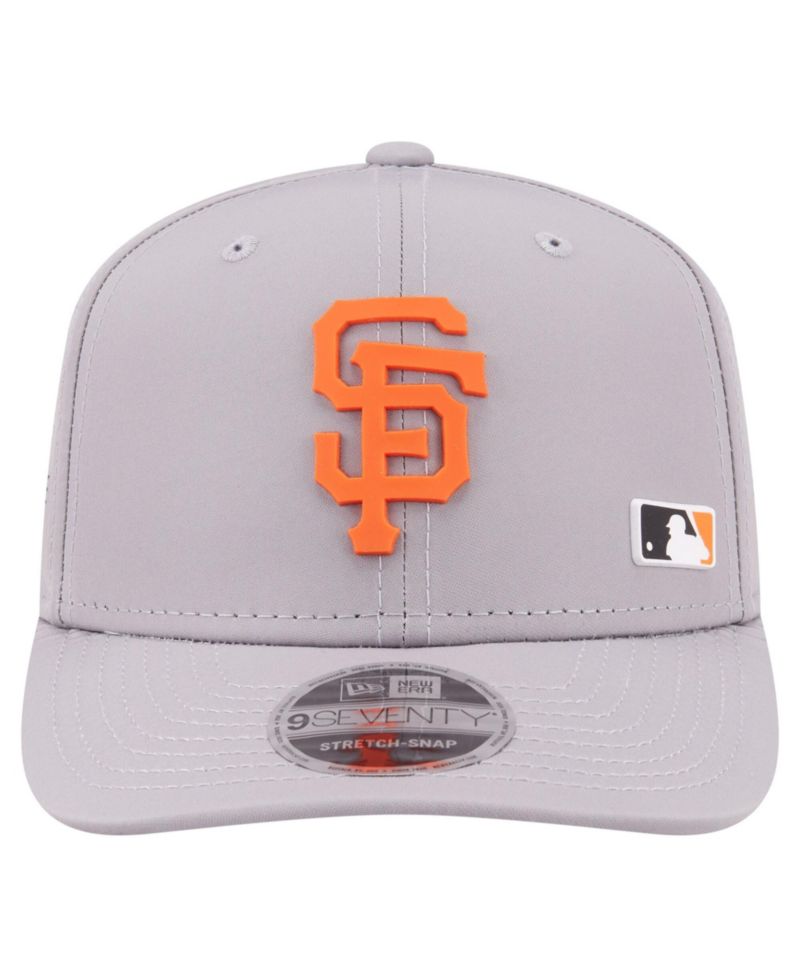 Men's Gray San Francisco Giants Laser Perforated 9SEVENTY Adjustable Hat