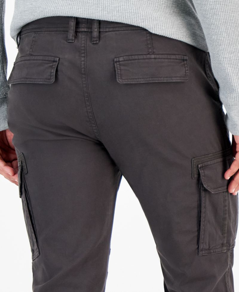 Men's Garment-Dyed Tapered Cargo Pants