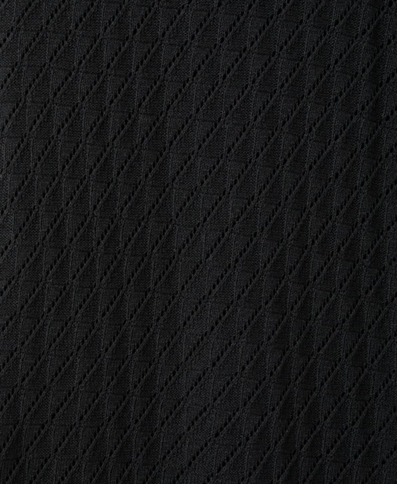 Women's Pull-On Straight-Leg Lace-Accented Knit Pants