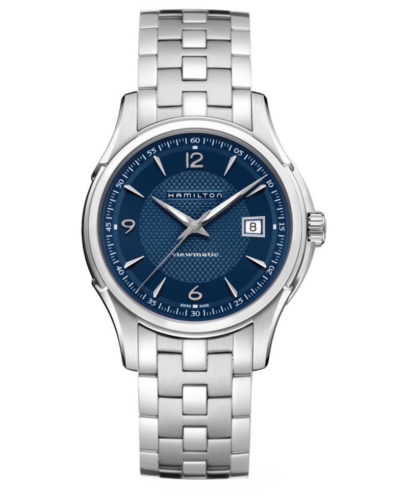 Men's Swiss Automatic Jazzmaster Viewmatic Stainless Steel Bracelet Watch 40mm