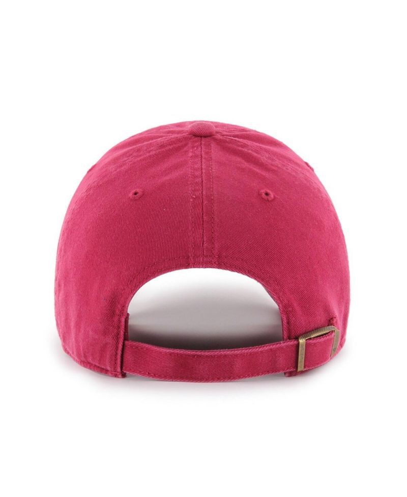 Men's Cardinal Arkansas Razorbacks Clean Up Adjustable Hat