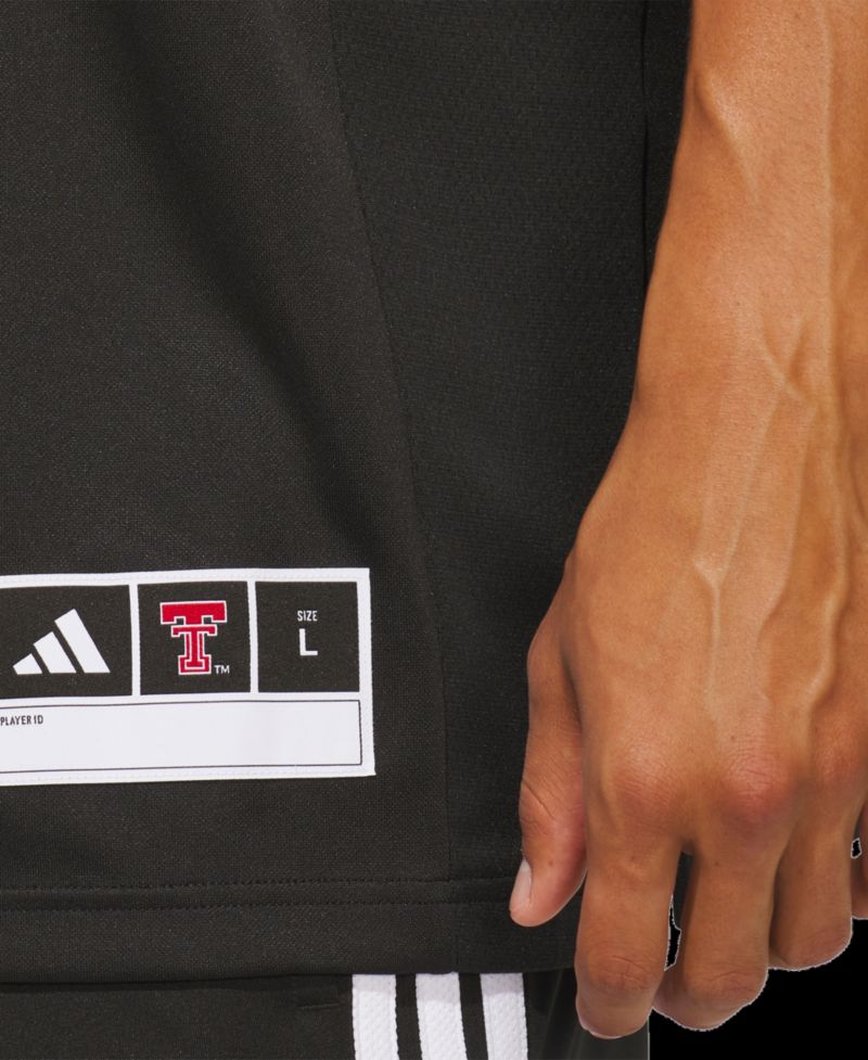 Men's Patrick Mahomes Black Texas Tech Red Raiders Let's Ride Premier Jersey