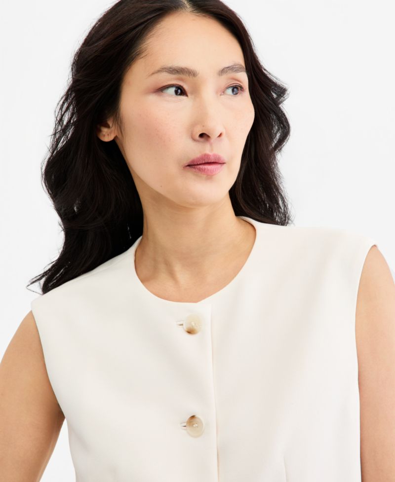 Women's Four-Button Tailored Vest